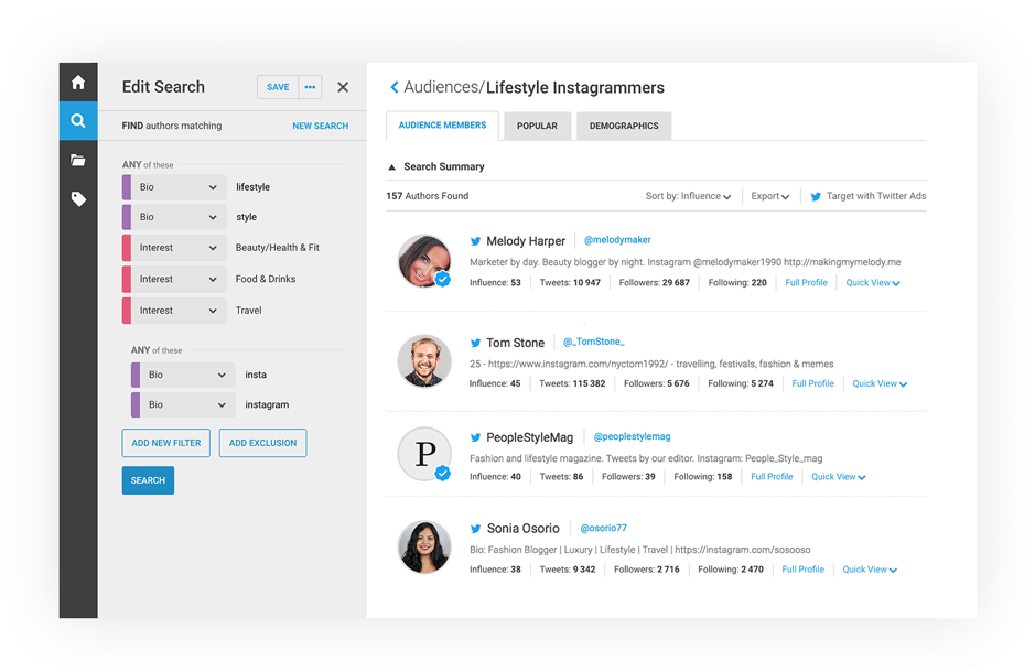 brandwatch social listening tool