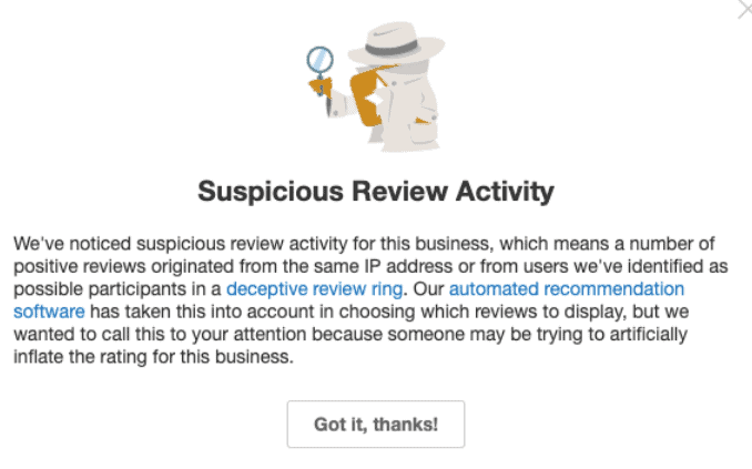 Yelp Spamming Grows. Company claims to crack down on 'review rings'. |