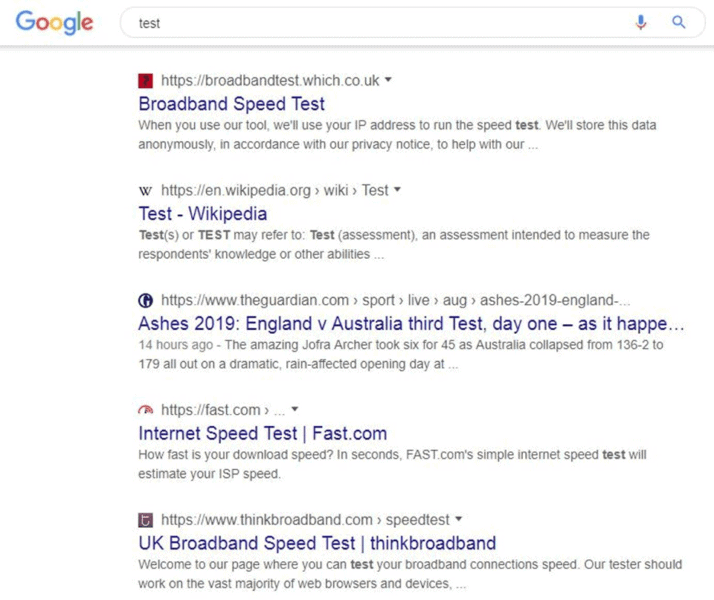 Google rolling out desktop search redesign with black “Ad” label, favicons for organic results - |