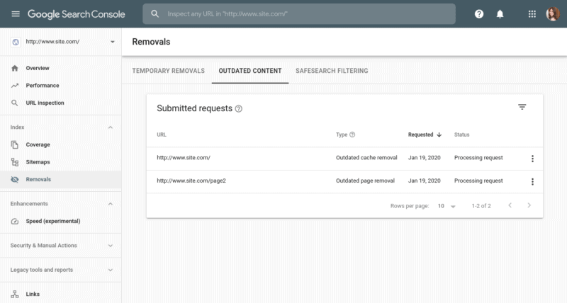 Google Search Console launches new removals tool - |