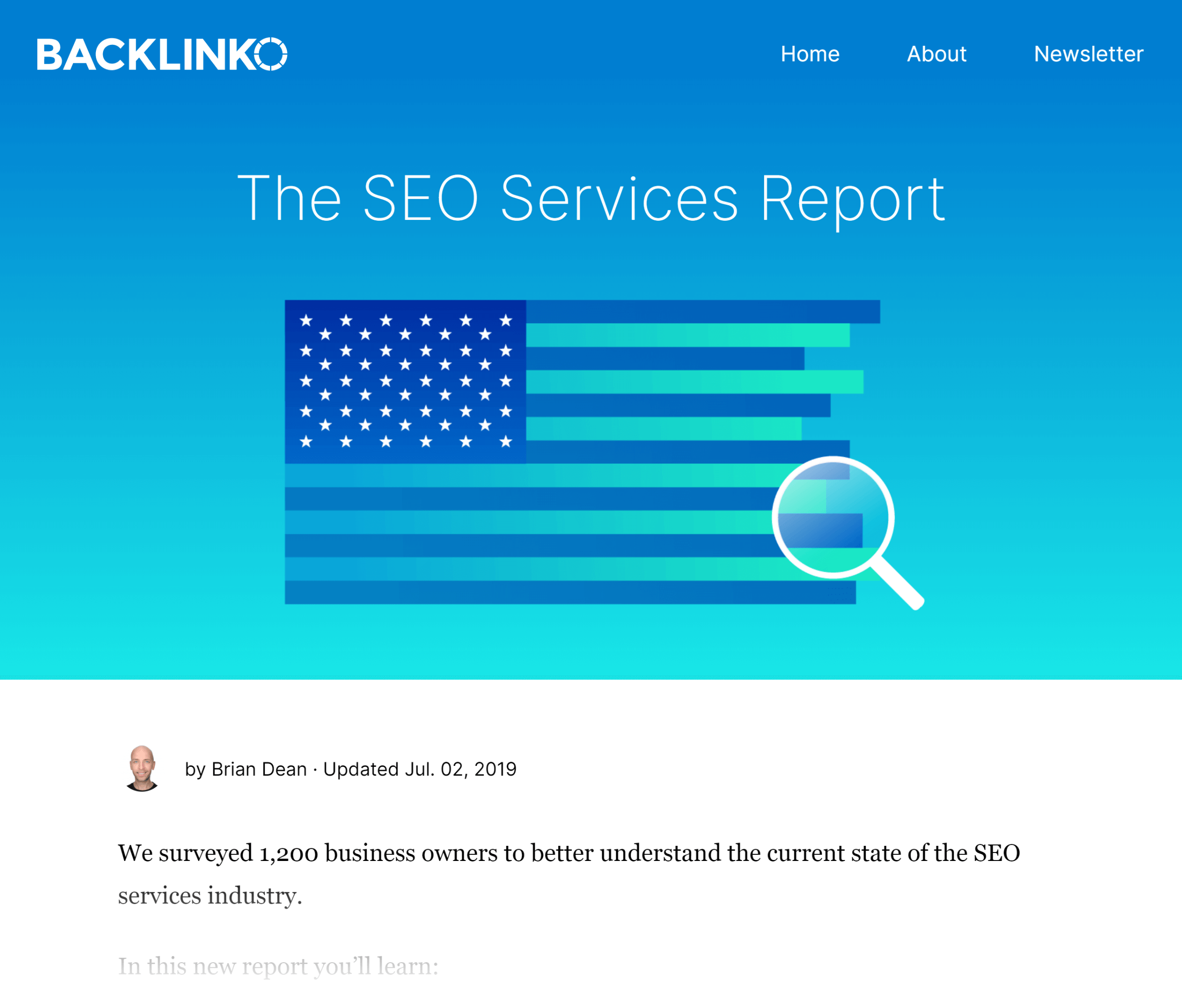 Backlinko – SEO services statistics