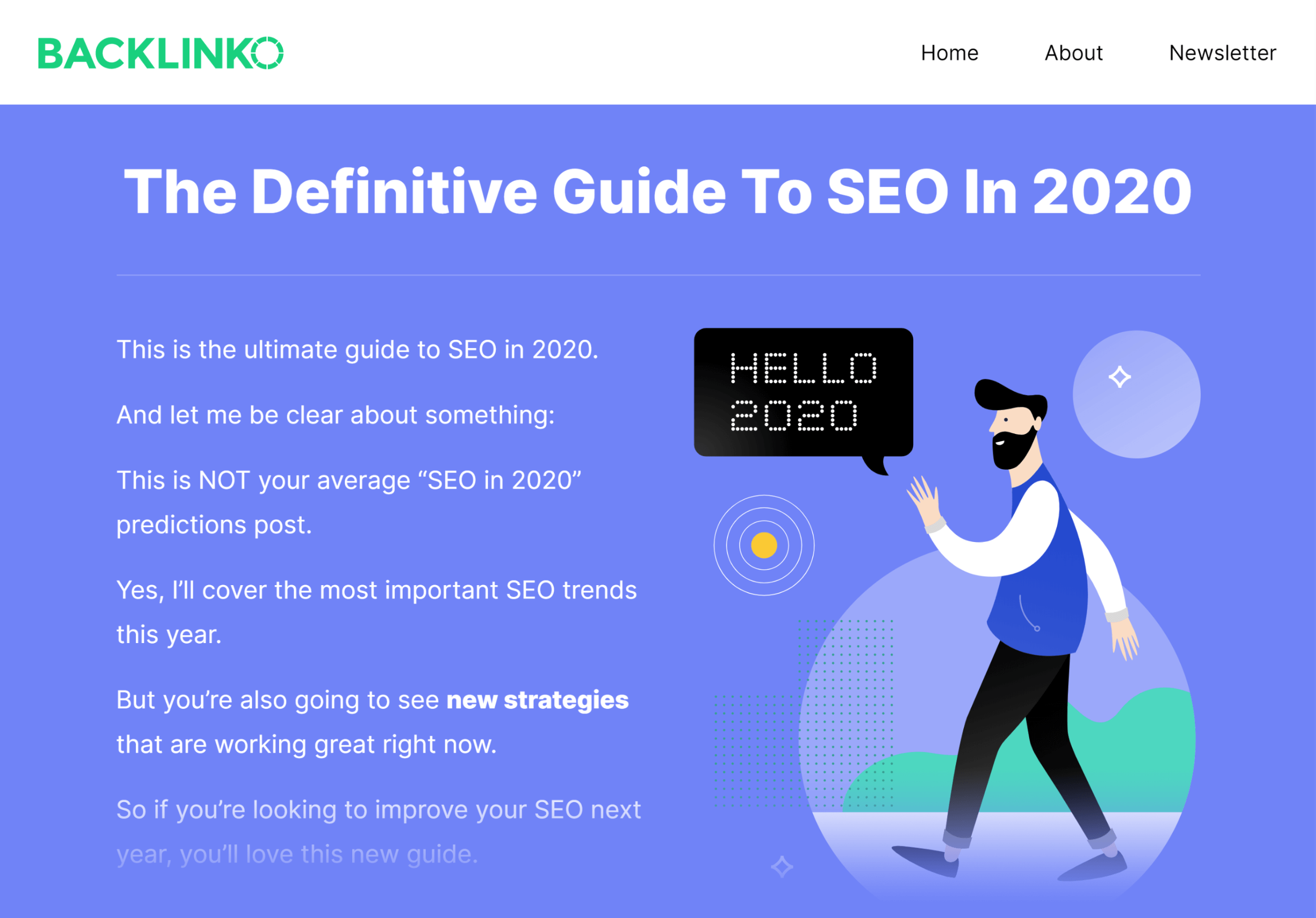 Backlinko – SEO this year guide