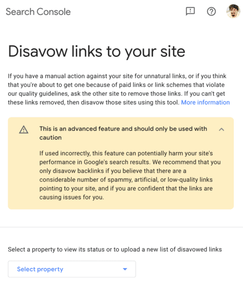 Google migrates the disavow link tool to new Search Console |