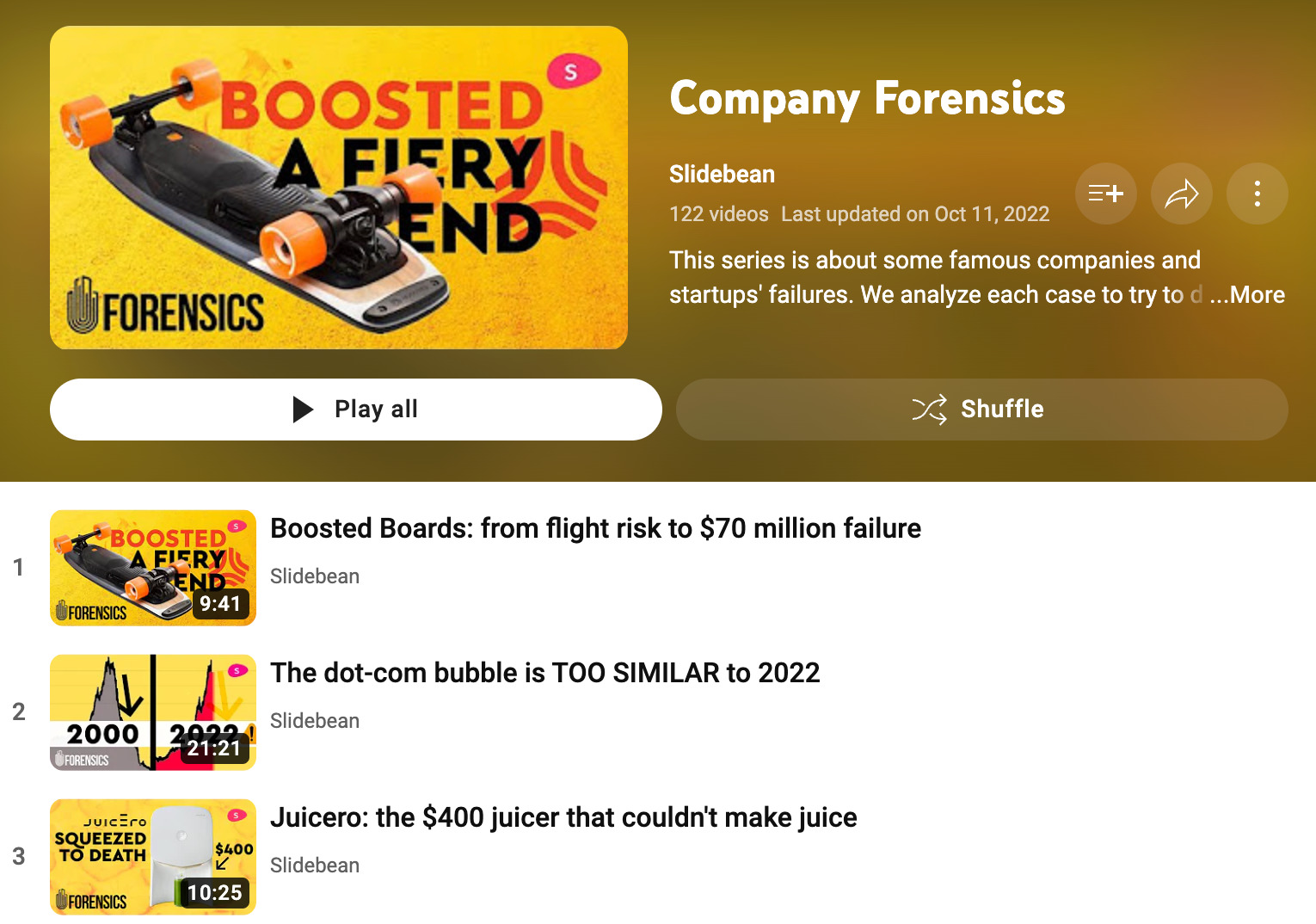 Slidebean's Company Forensics series