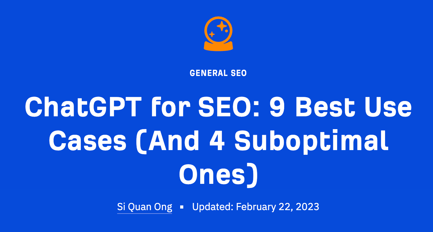 9 SaaS Marketing Strategies for Sustainable Growth | Article header from Ahrefs' blog