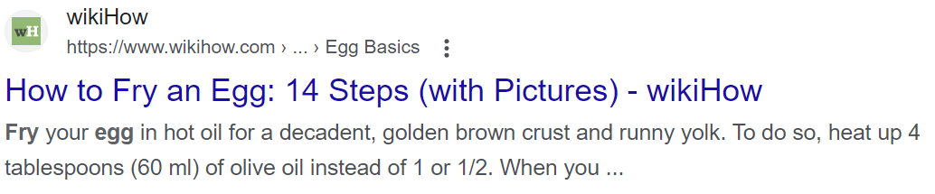 Mobile SEO: 10 Optimization Tips to Build a Mobile-Friendly Site | Basic desktop search result