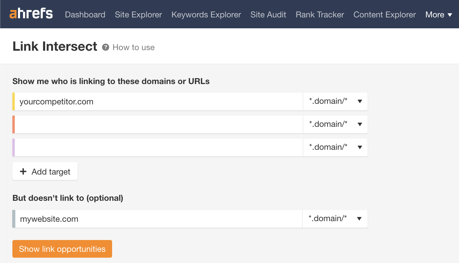 Spy on Your Competitors 🕵️ (How Do You Do It?) | Ahrefs' Link Intersect tool