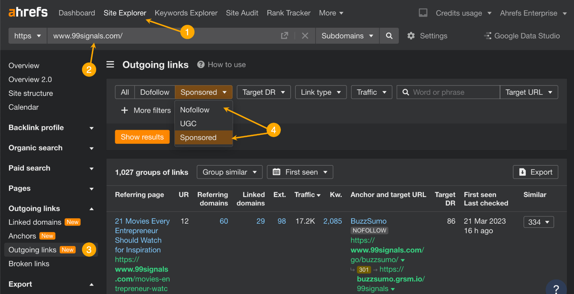 5 Types of Blogs That Make Money | How to find sponsored links on any site