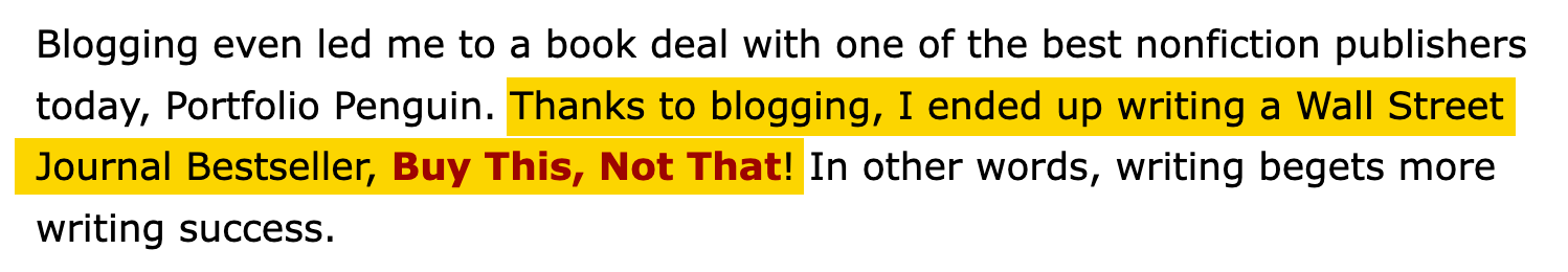 5 Types of Blogs That Make Money | Financial Samurai used his blog to create and promote his book