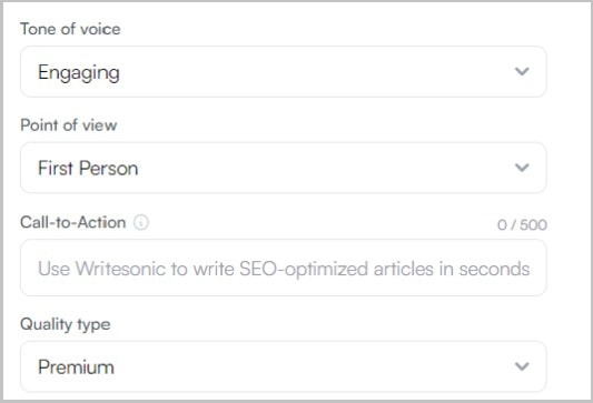 Semrush CG 17 Further refining your content on Writesonic