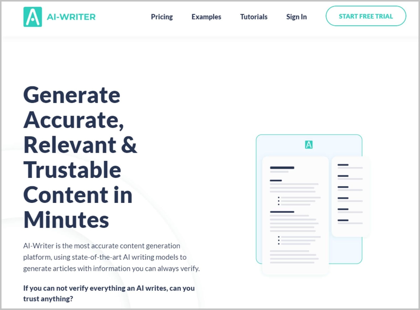 Semrush CG 20 AI- Writer content generator tool