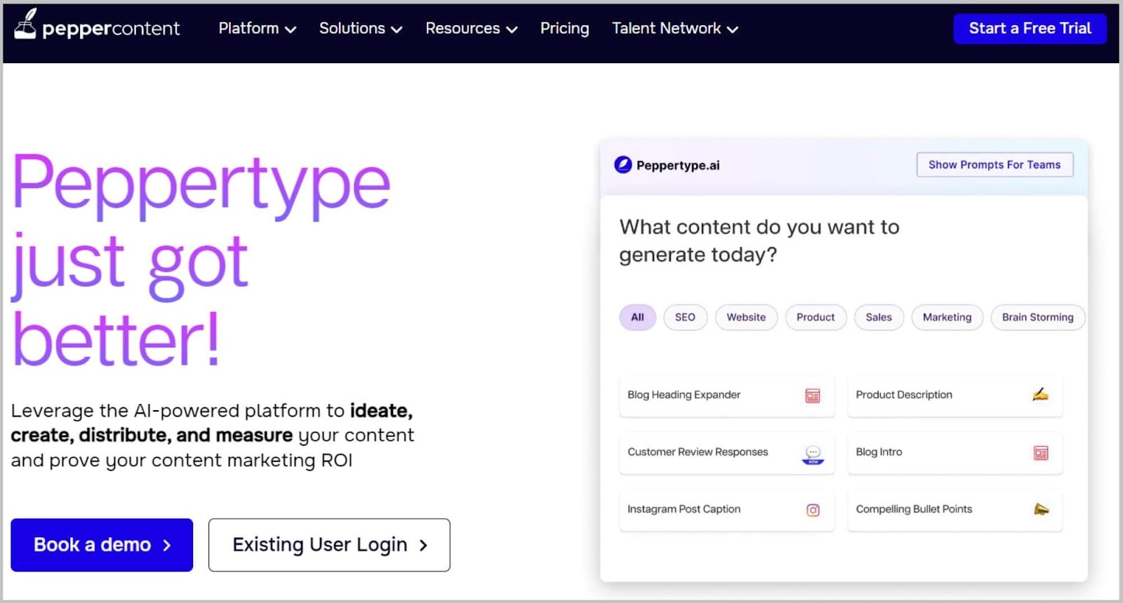Semrush CG 37 Peppertype AI writing tool