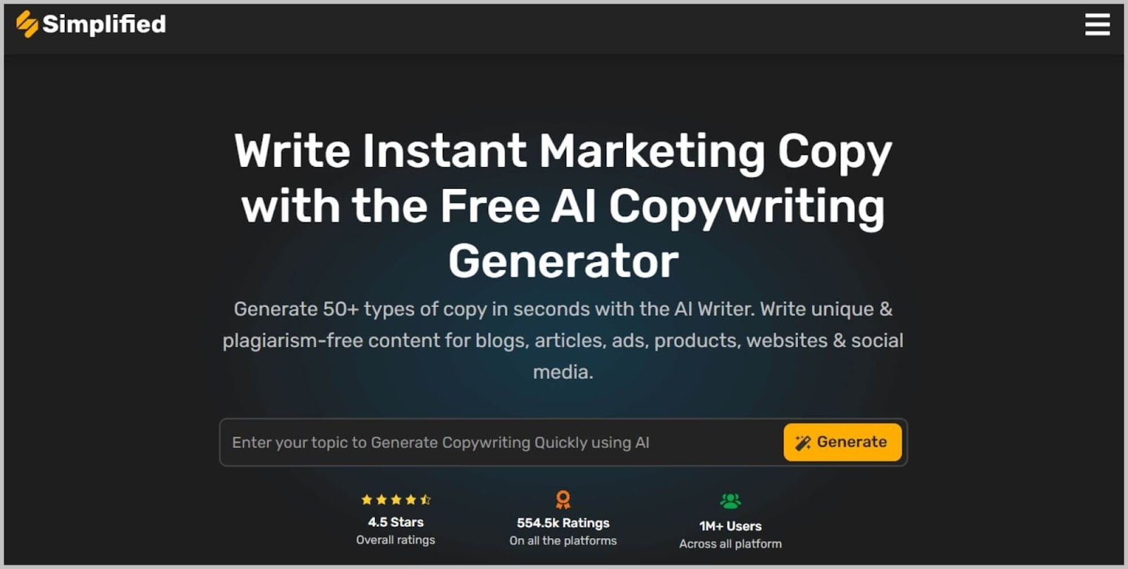 Semrush CG 42 AI Content Generator – 23 Free & Paid Tools + Features & Tips |