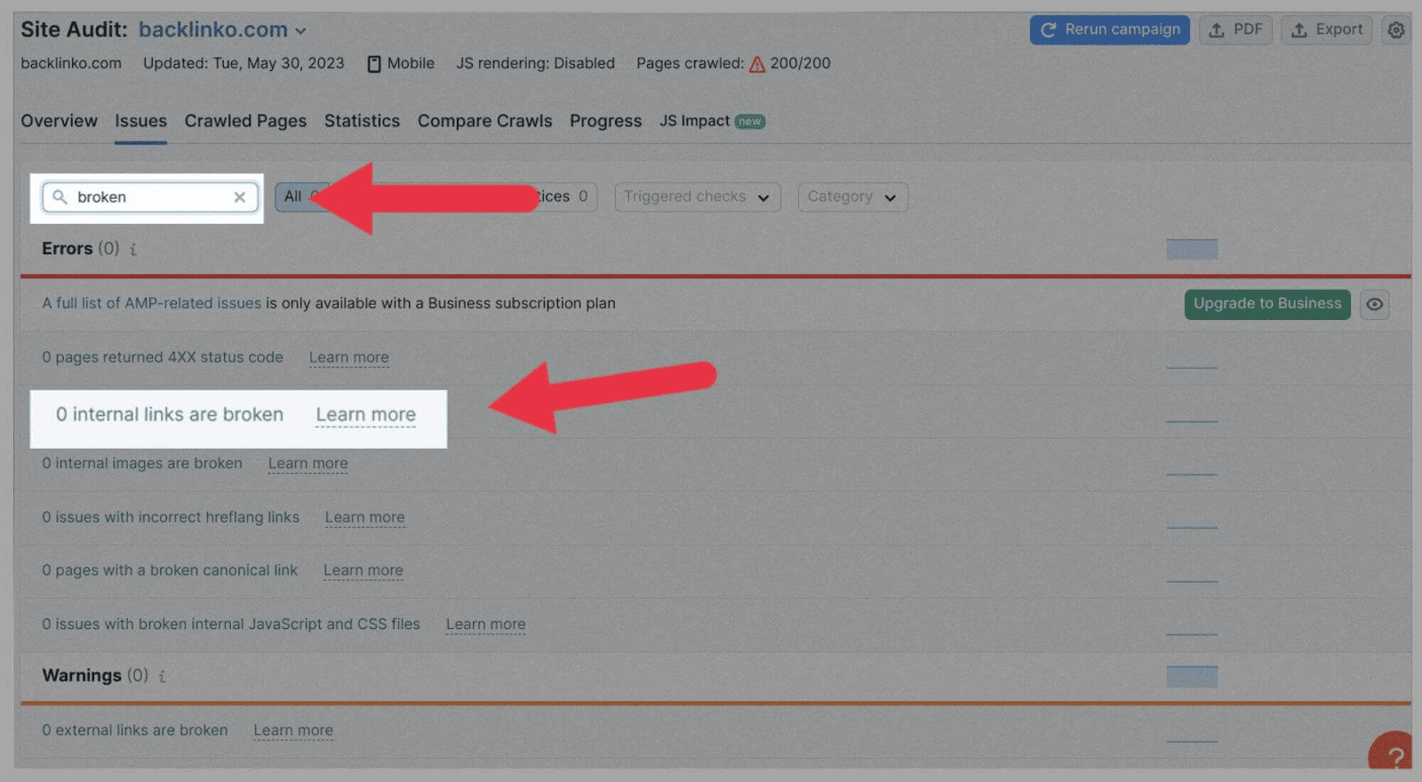 Semrush Site Audit Tool Errors on Semrush site audit tool helps you find broken links