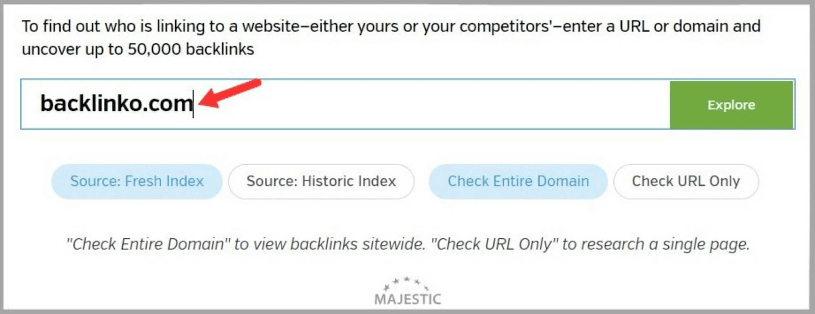 Raven tools 35 Enter your domain