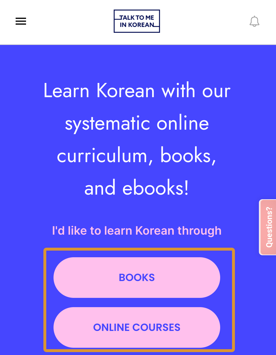 24 Actionable Blogging Tips for Beginners | Talk to Me in Korean sells books and courses for learning Korean