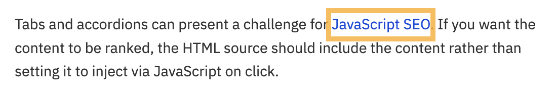 Internal Links for SEO: An Actionable Guide | Internal link to relevant content, via Ahrefs Blog