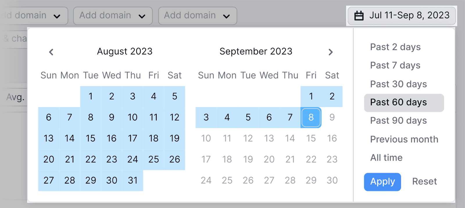 Change in rankings over time periods How to Track Your Google Keyword Rankings |