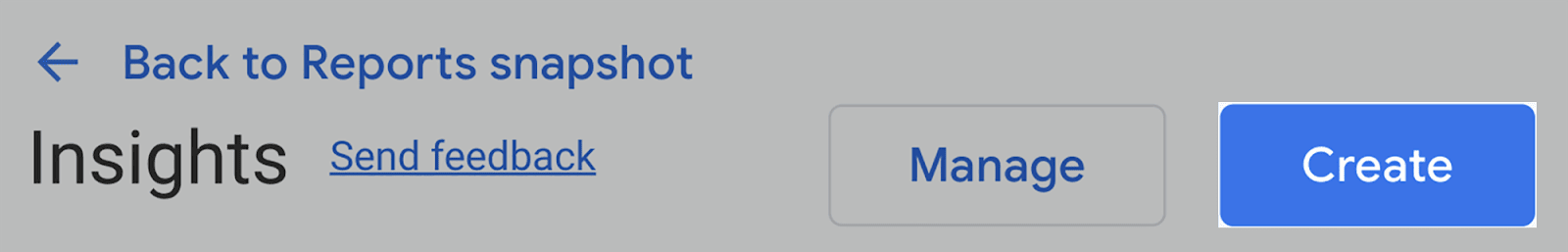 Click on create Click on create