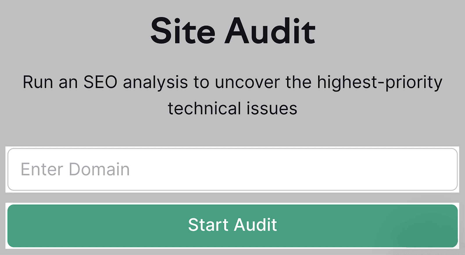 Paste your domain & start audit SEO Automation: 17 Tasks Streamlined for Enhanced Efficiency |