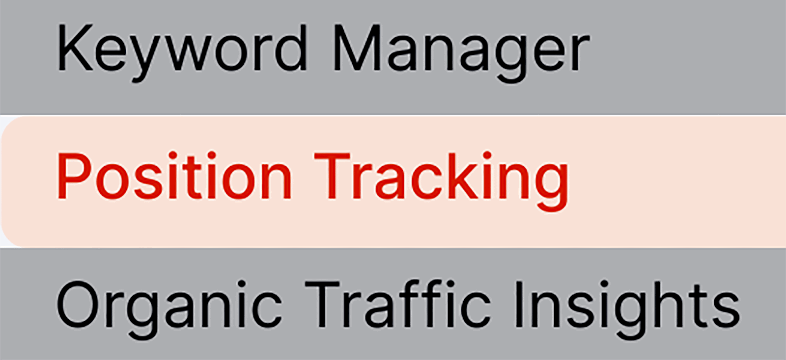 Position Tracking on SEMrush Position Tracking on SEMrush