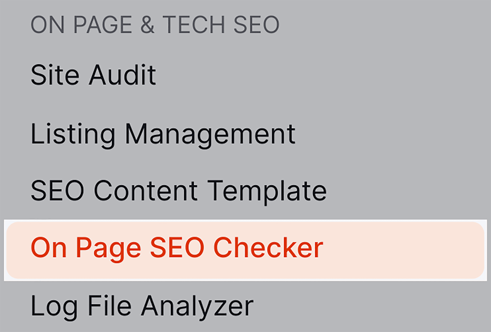 SEMrush On Page SEO Checker On Page SEO Checker