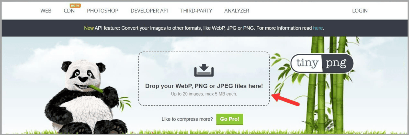 TinyPNG TinyPNG for image compression