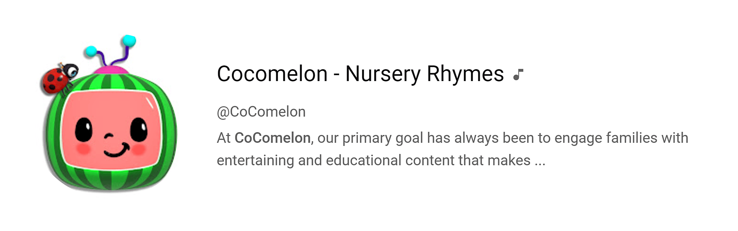 Cocomelon Cocomelon