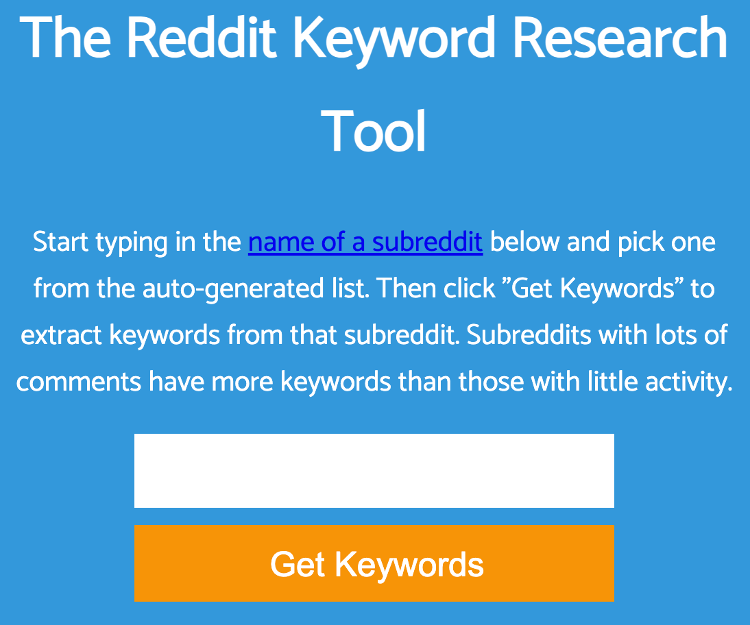 Keyworddit