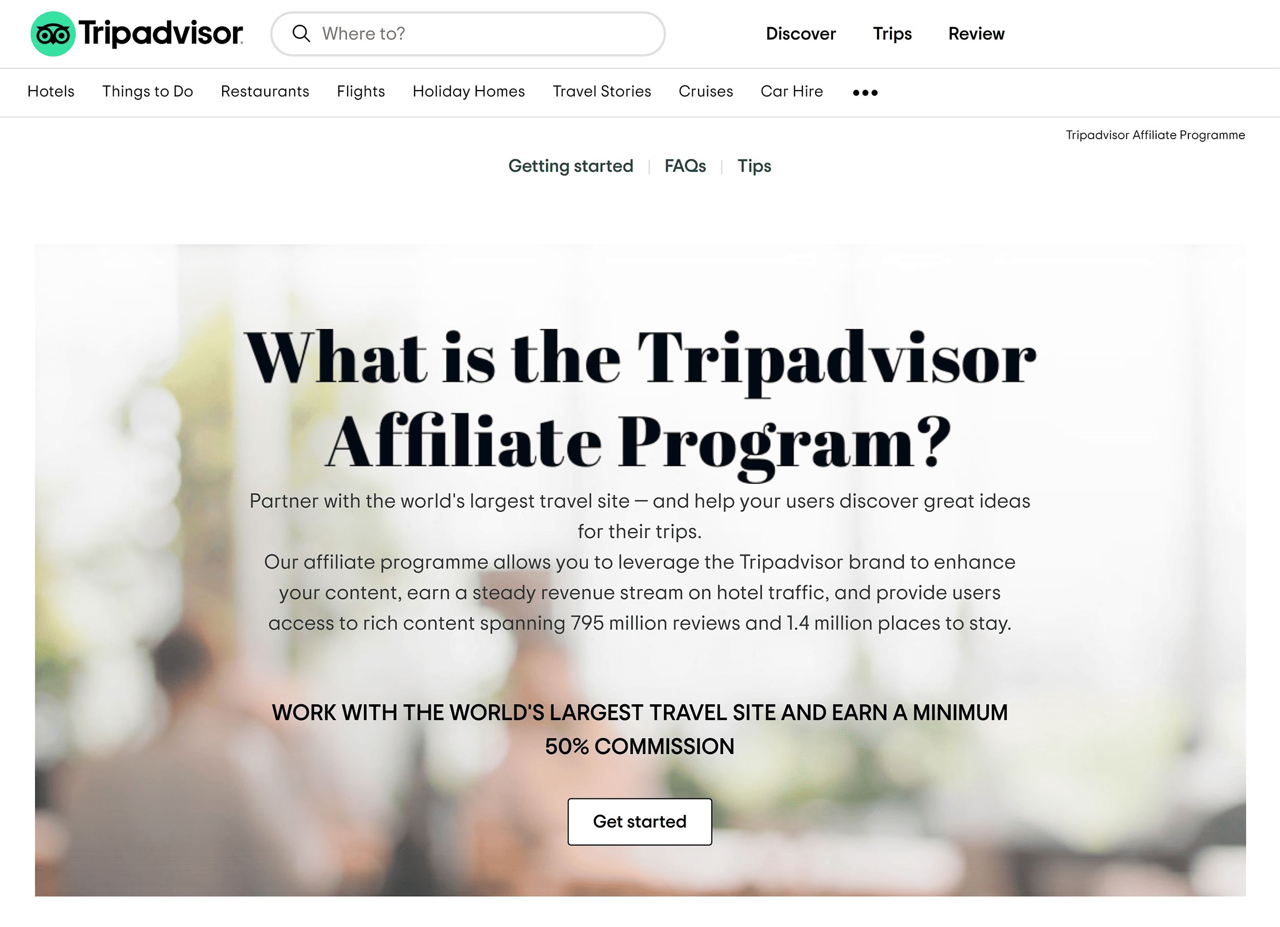 Tripadvisor Travel Affiliate Program Tripadvisor Travel Affiliate Program