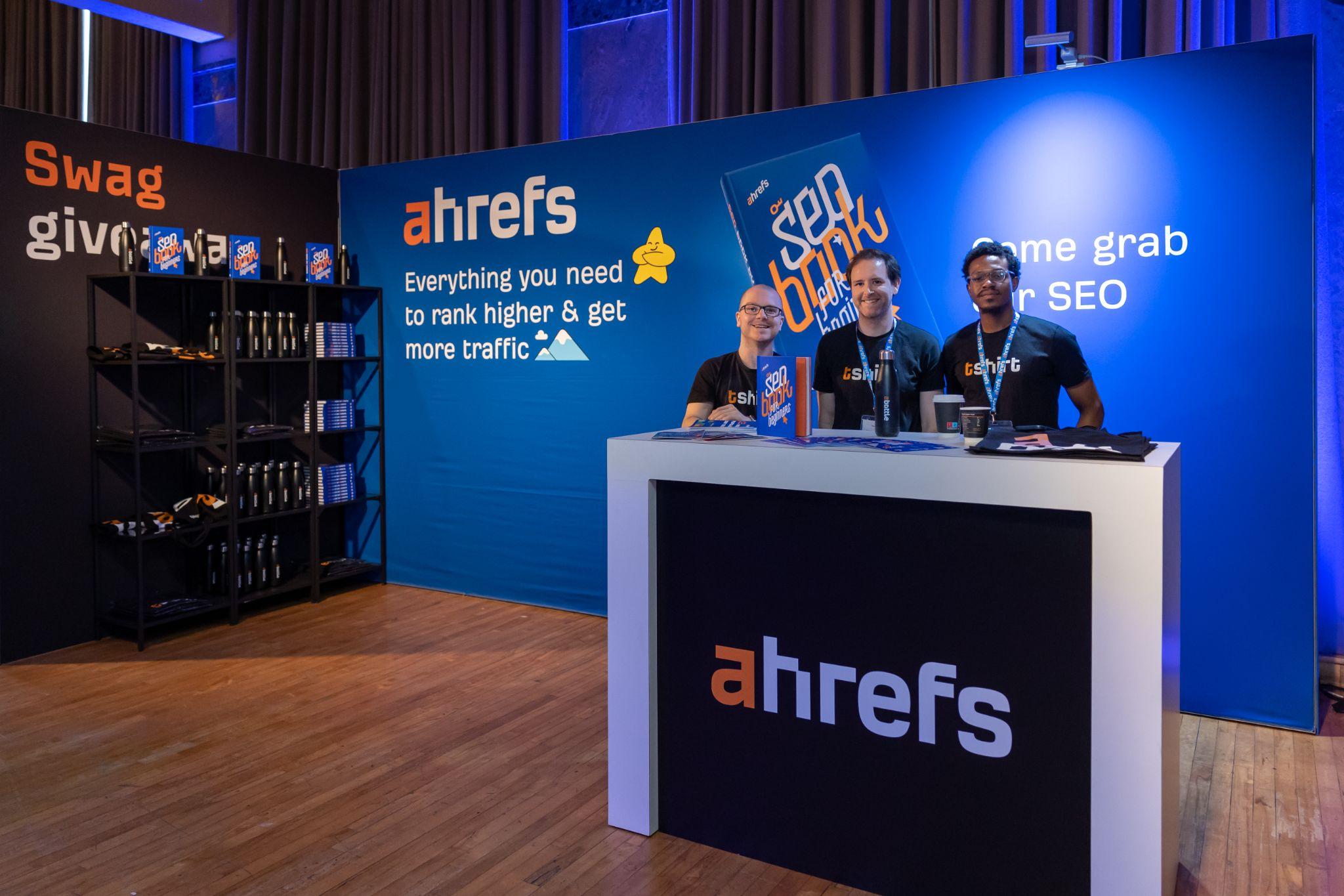 The Ahrefs team at LondonSEO XL 2023