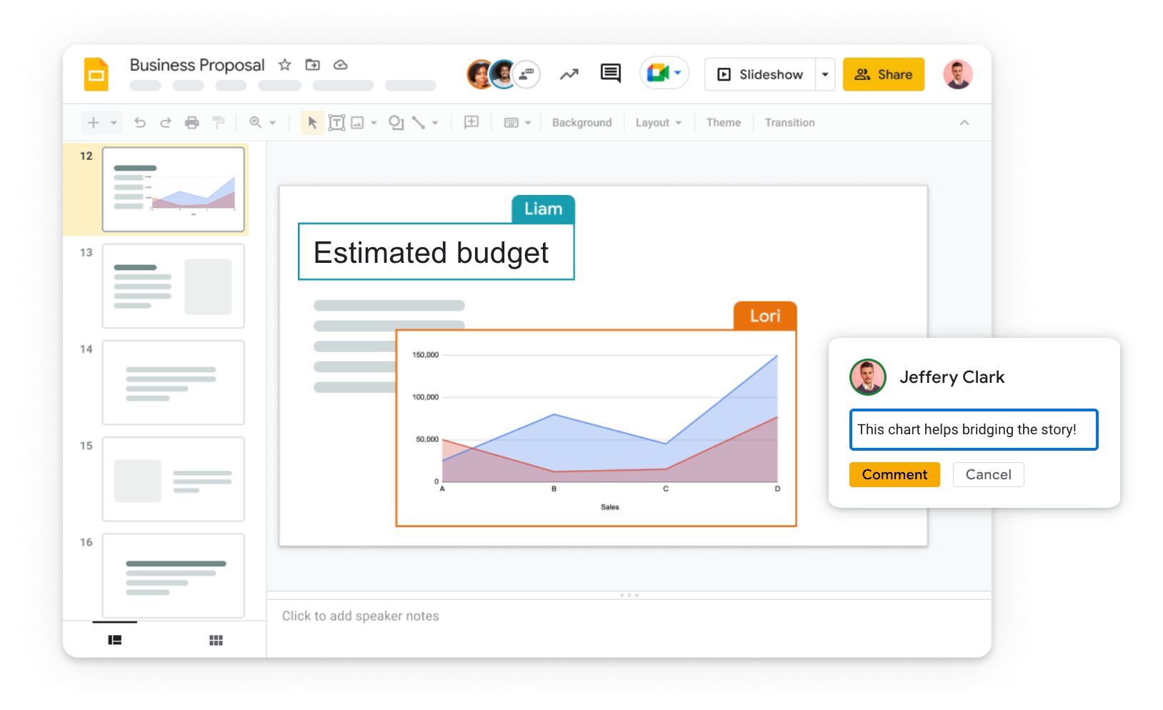 8 Free SEO Reporting Tools | google-slides-screenshot