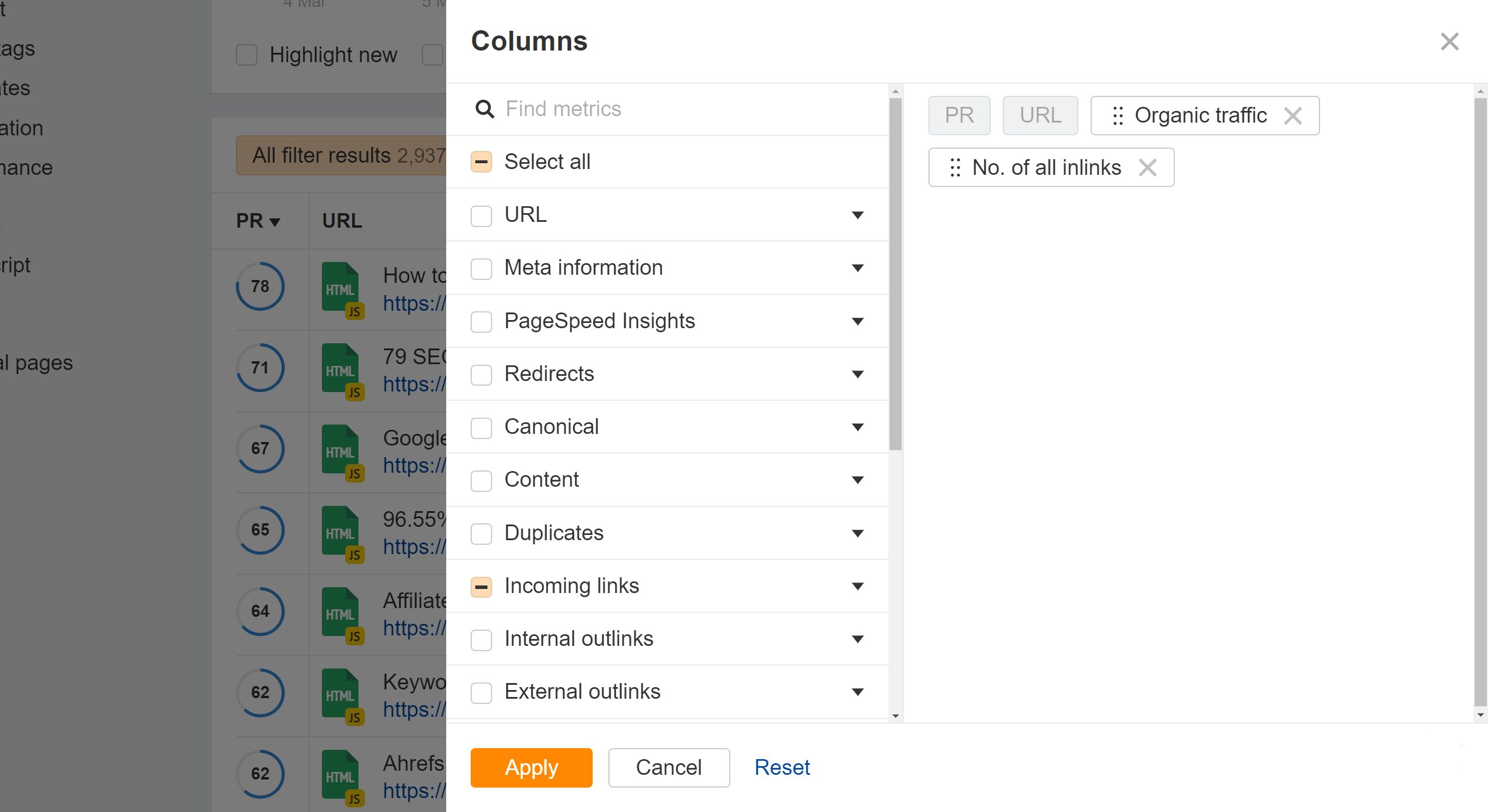 Does Adding a Related Post Section Help Your Blog? We Tested It | internal links and traffic from Site Audit