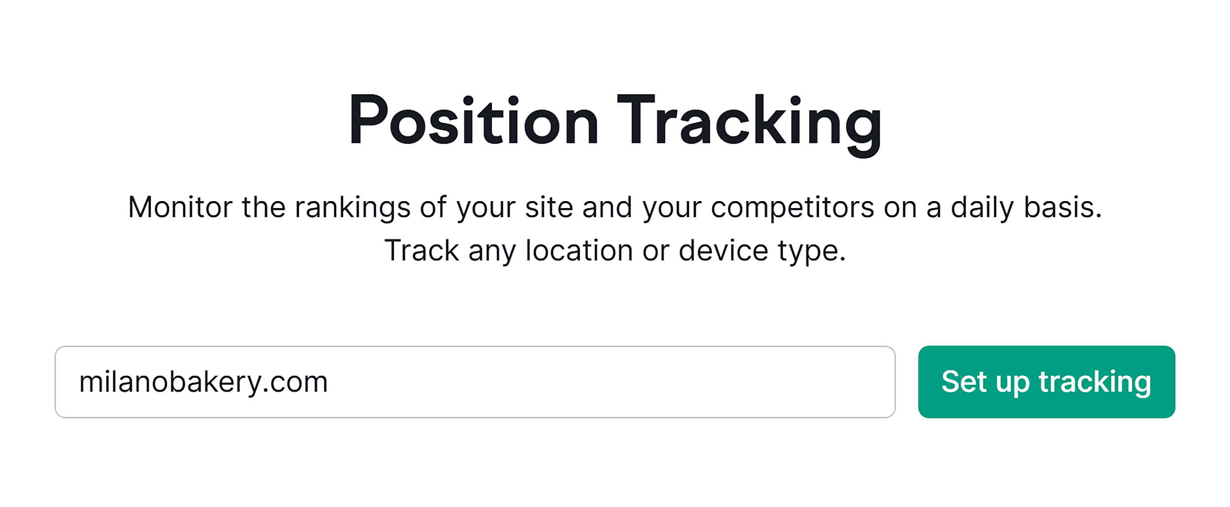 Semrush – Position Tracking Semrush – Position Tracking