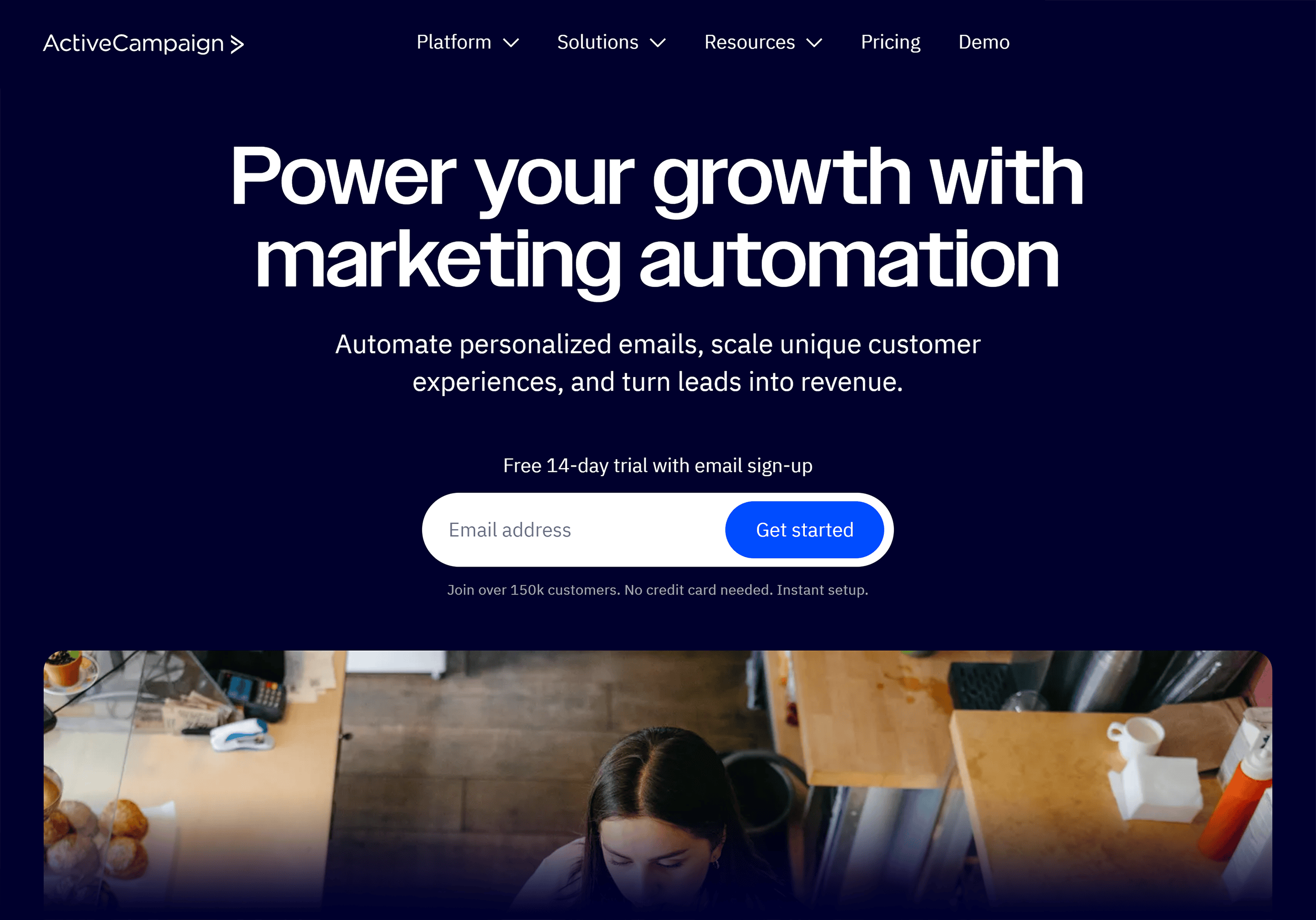 ActiveCampaign – Homepage ActiveCampaign – Homepage