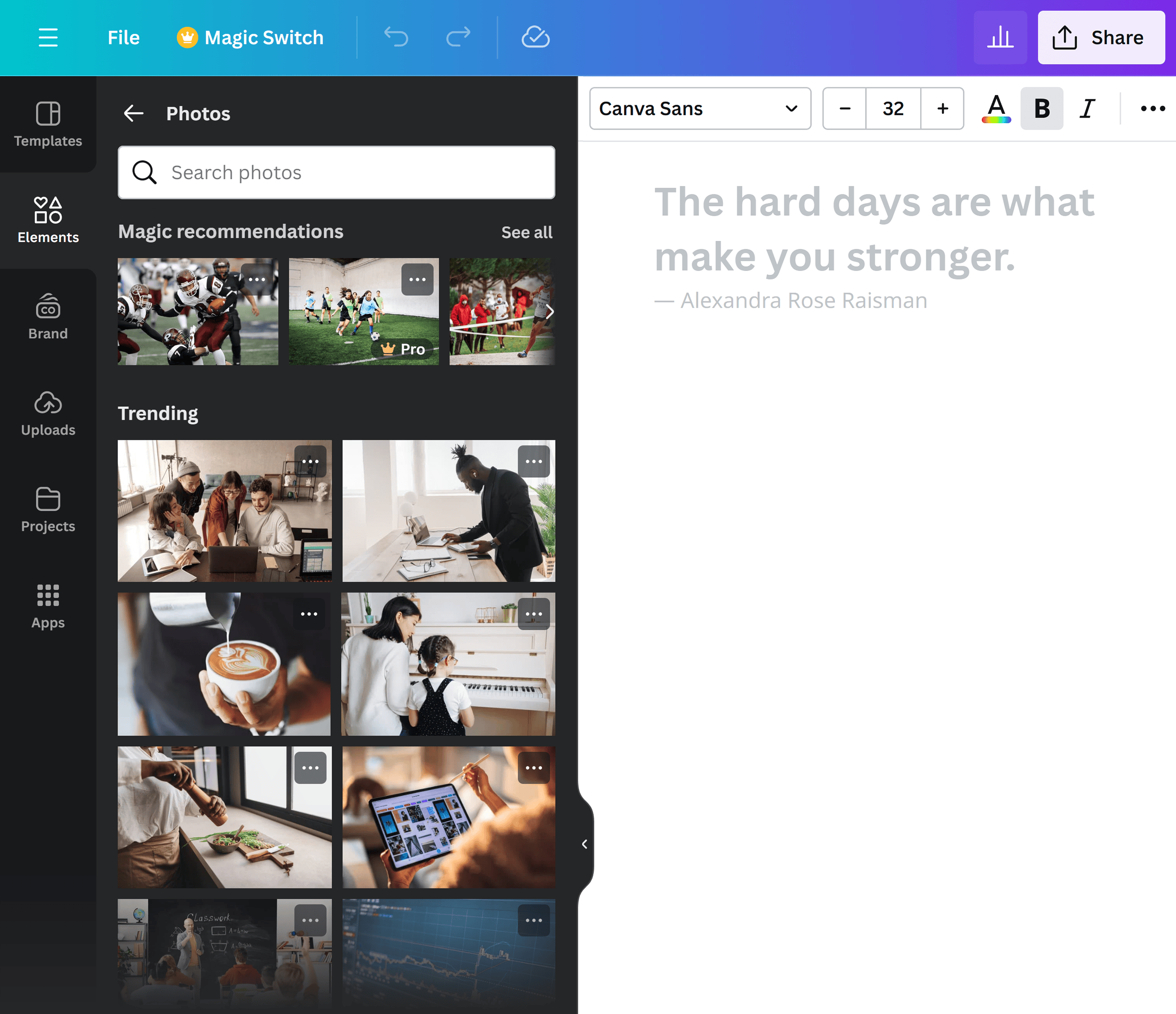 Canva – Media Library Canva – Media Library