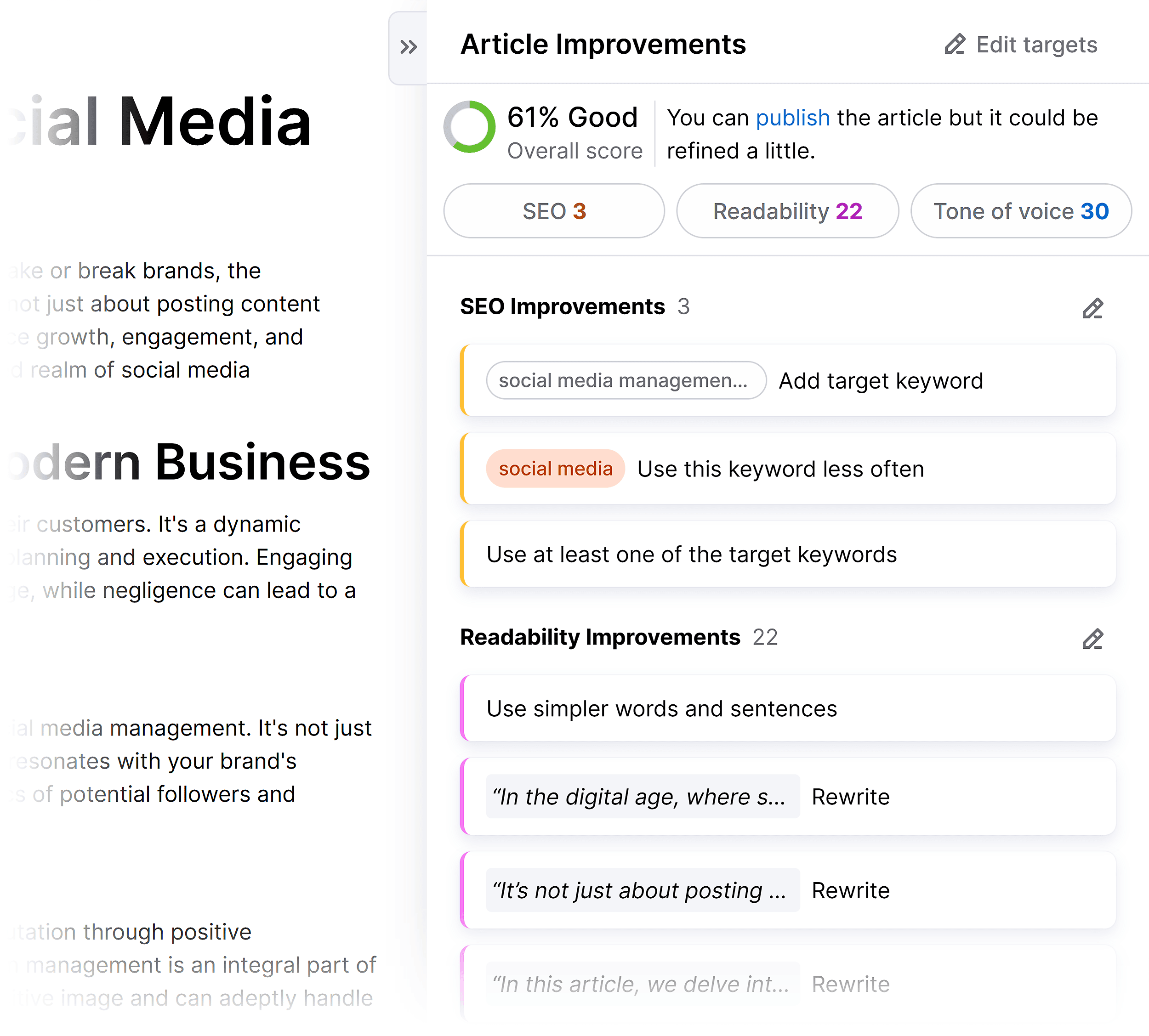 ContentShake – Article improvements ContentShake – Article improvements