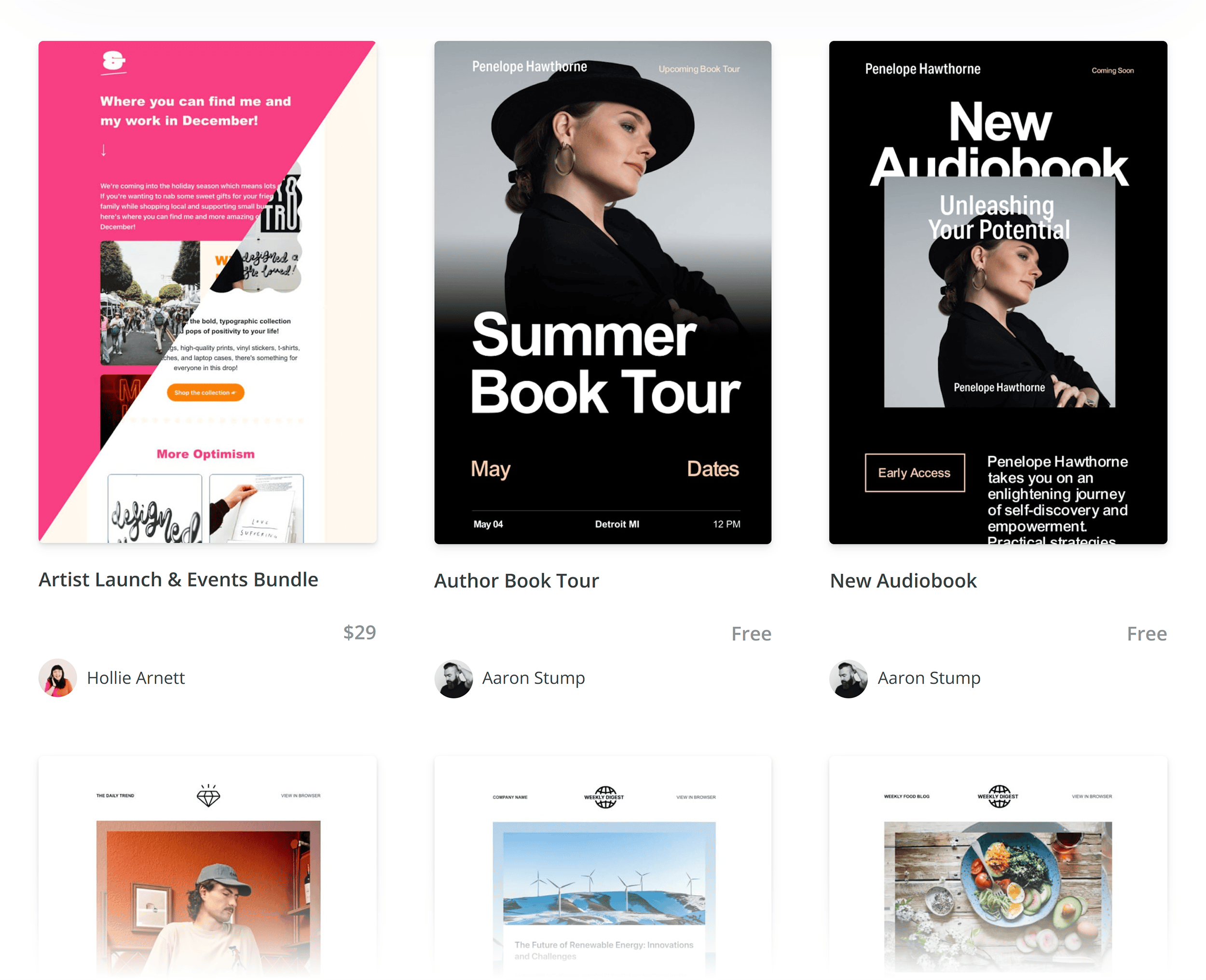ConvertKit – Email templates ConvertKit – Email templates