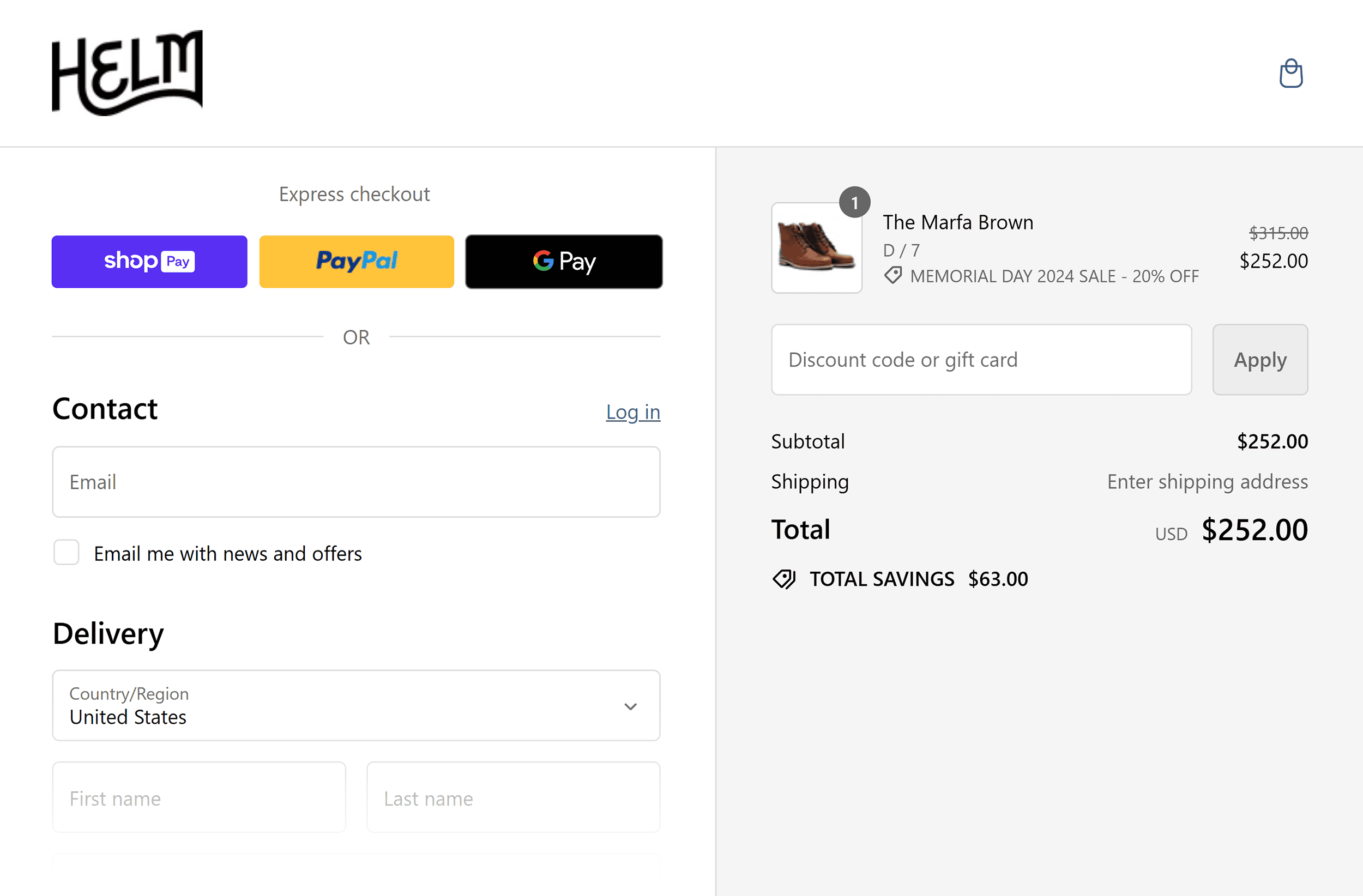 Helm – Checkout Helm – Checkout