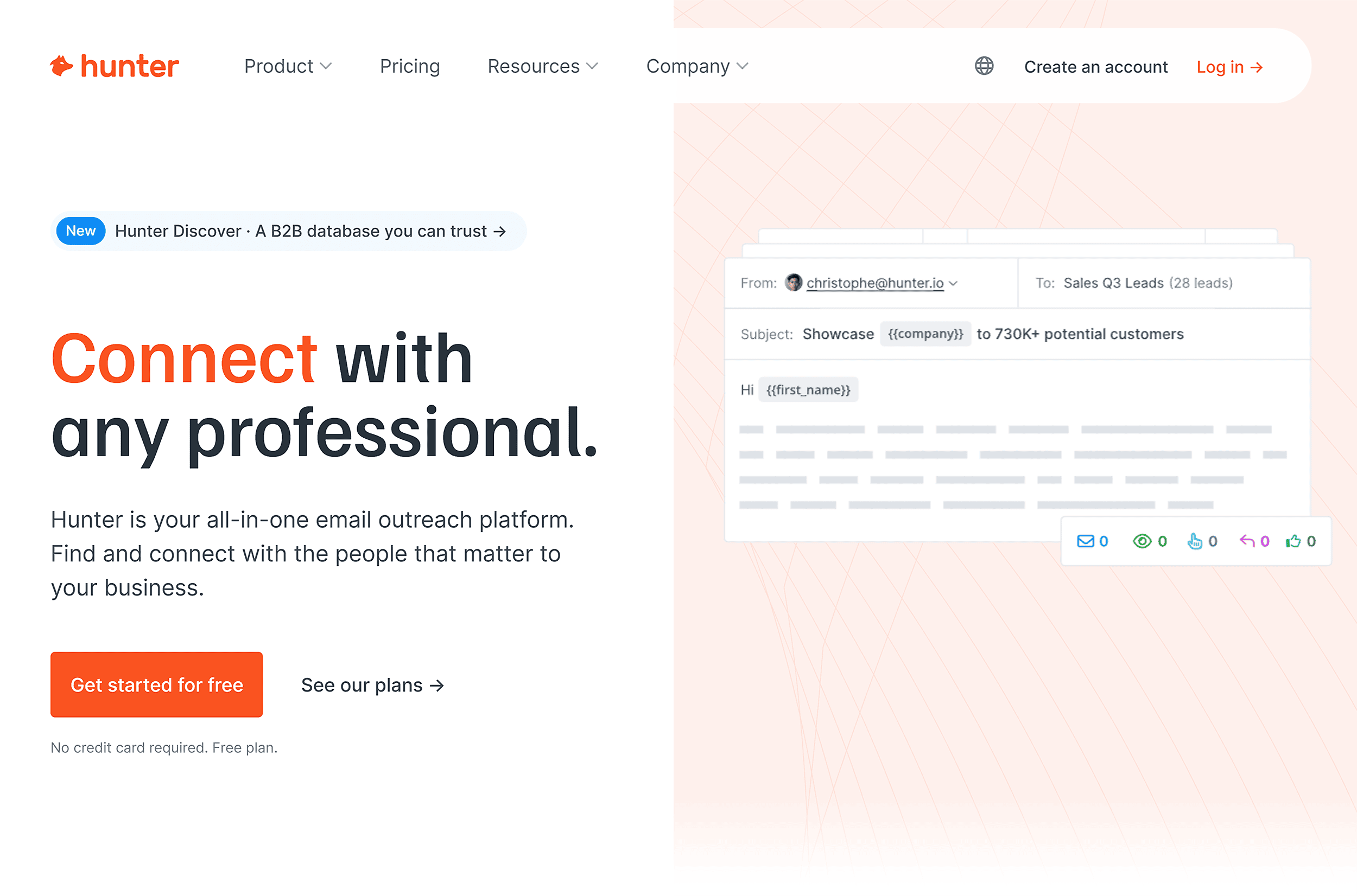 Hunter – Homepage Hunter – Homepage