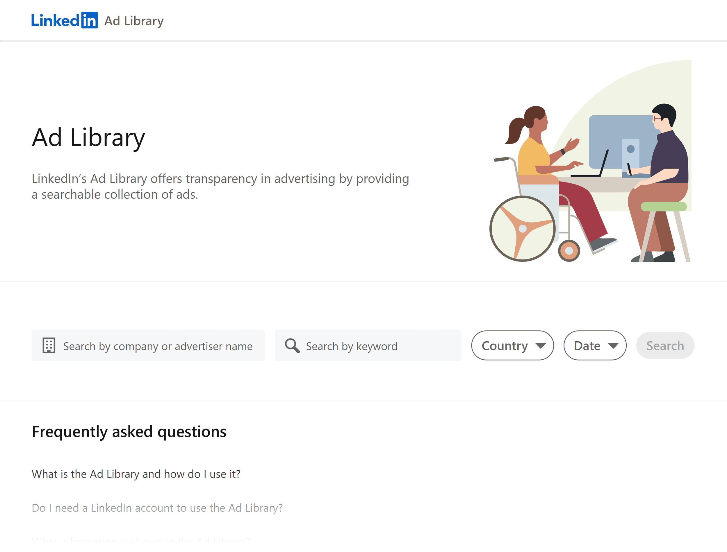 LinkedIn – Ad Library LinkedIn – Ad Library