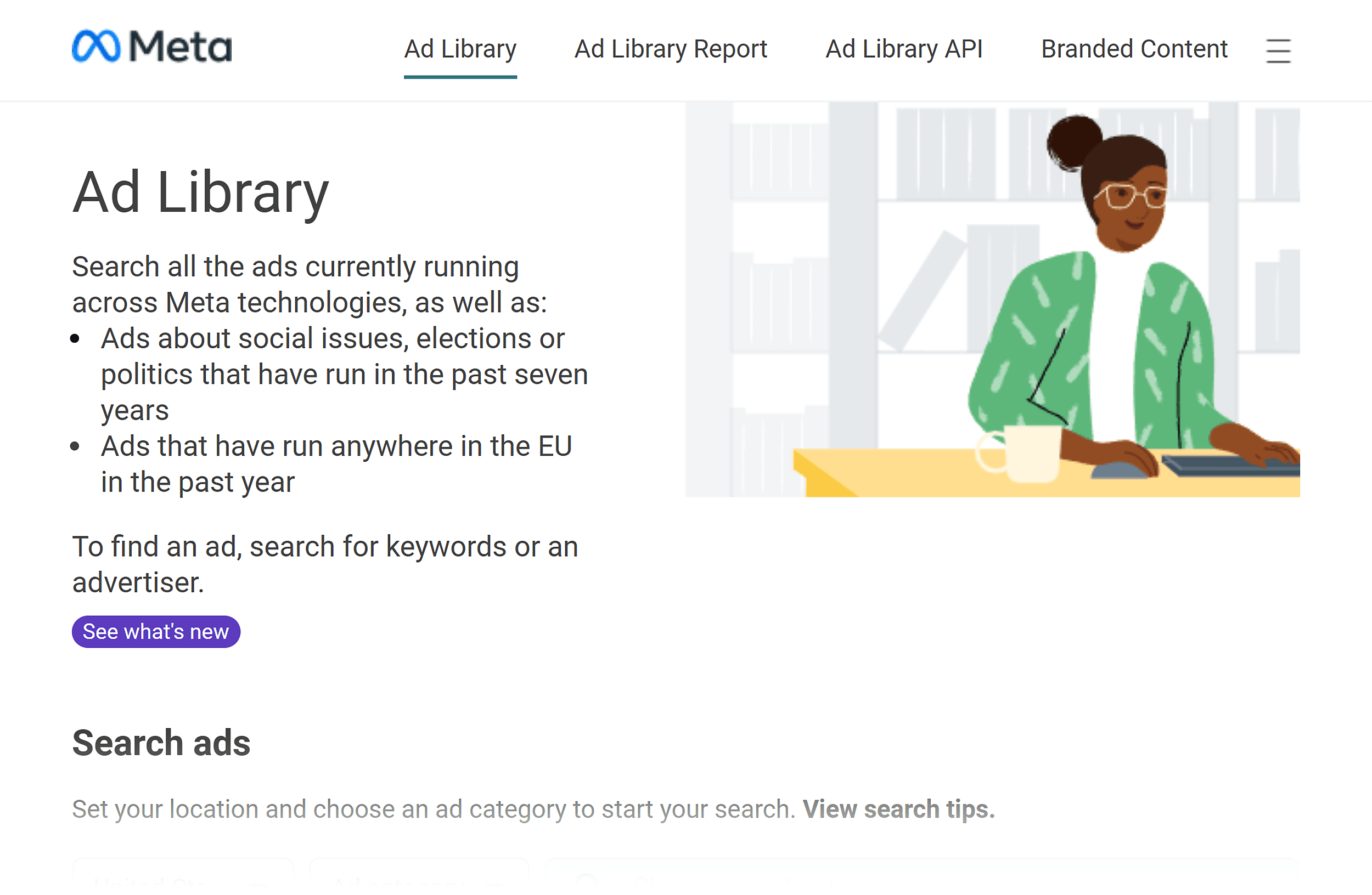 Meta – Ad Library Meta – Ad Library