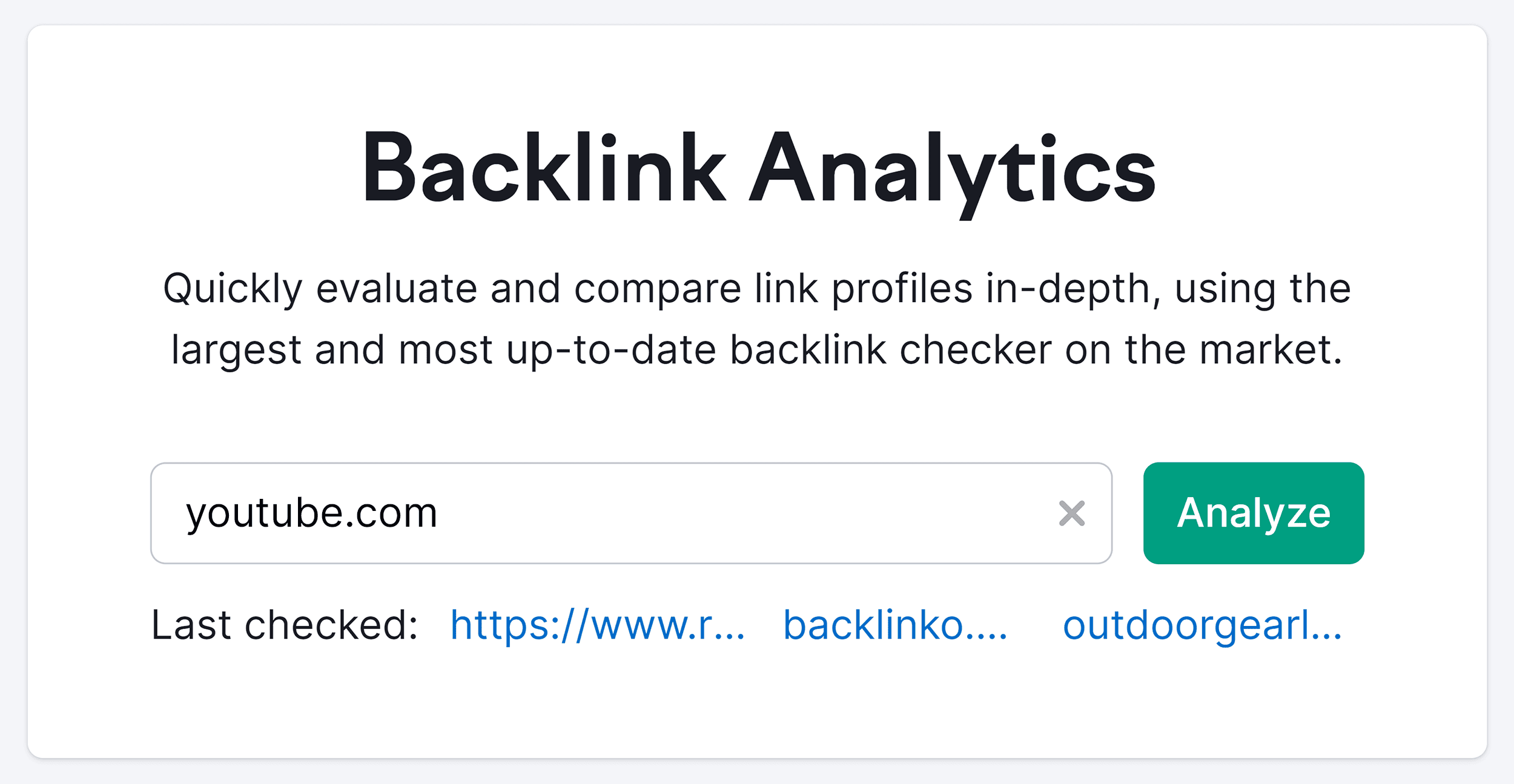 Semrush – Backlink Analytics – YouTube Semrush – Backlink Analytics – YouTube