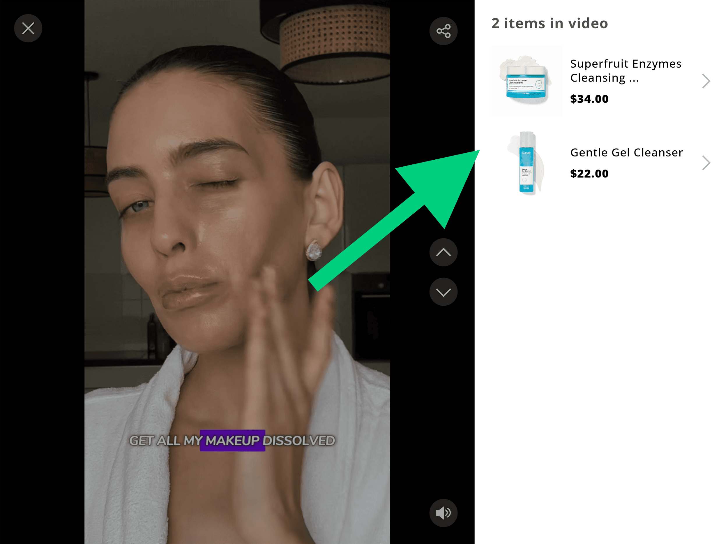 Shoppable video Shoppable video