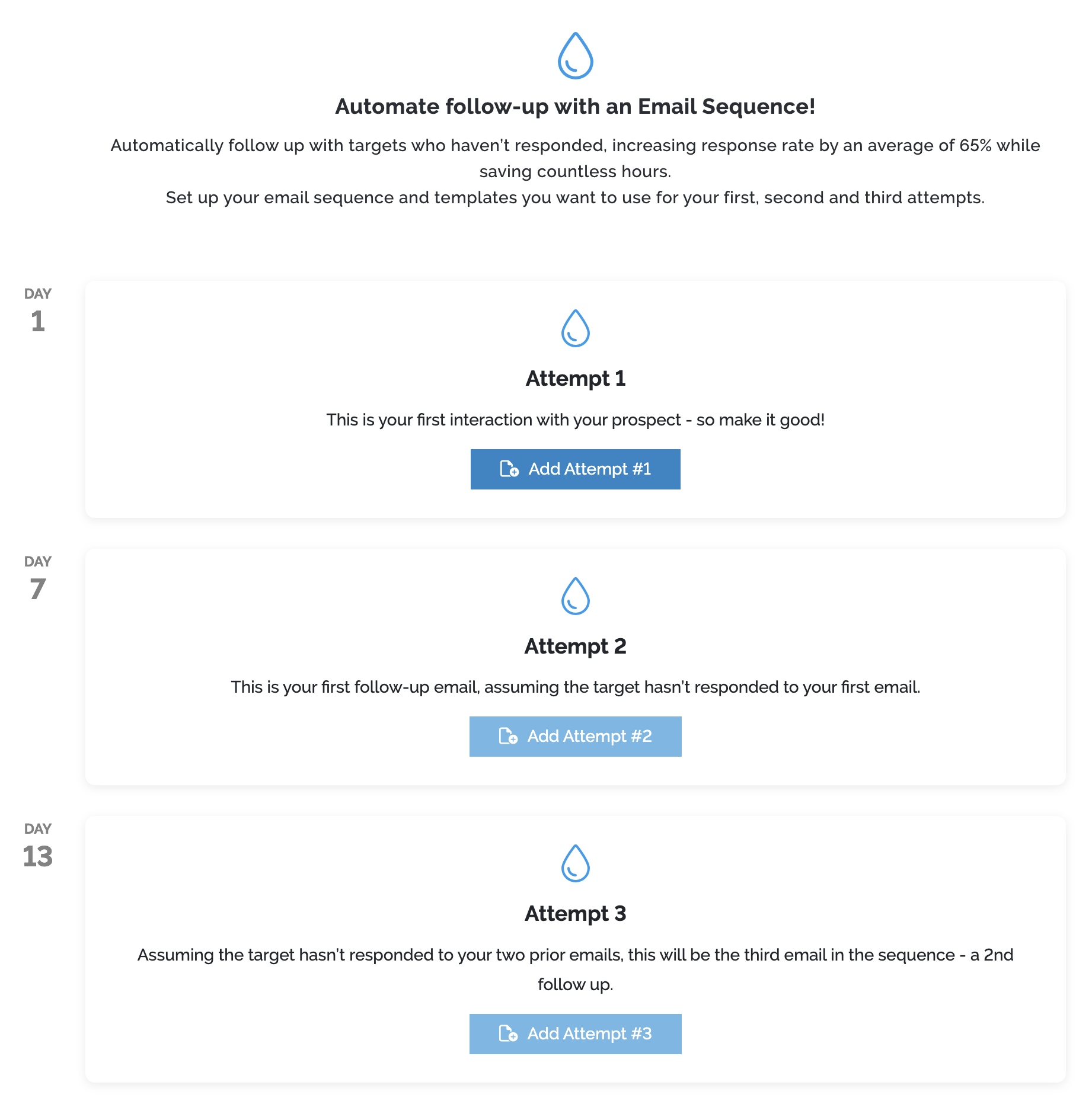 Automated follow-up emails in Pitchbox