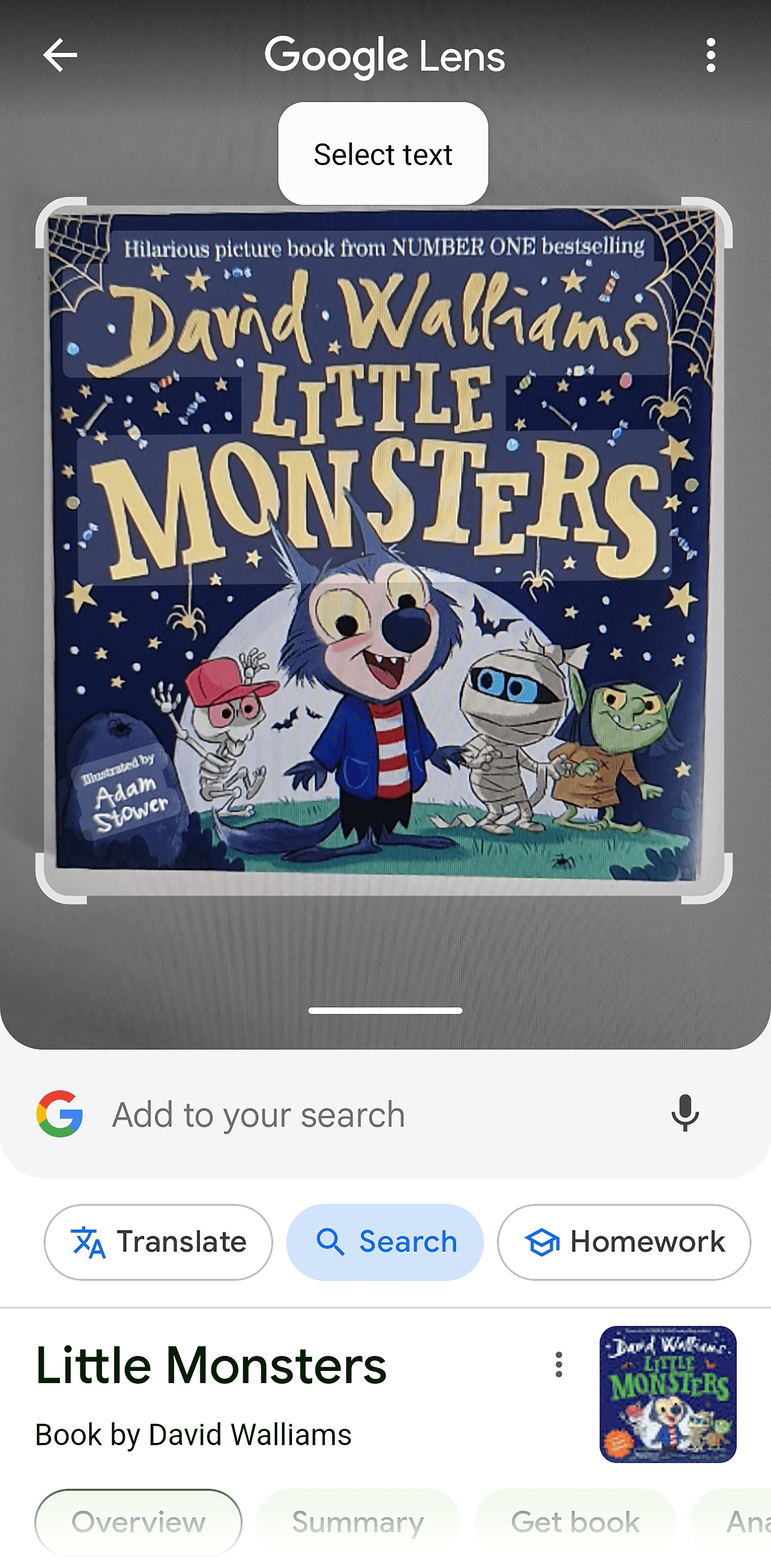 Google Lens – Android App – Search result Google Lens – Android App – Search result