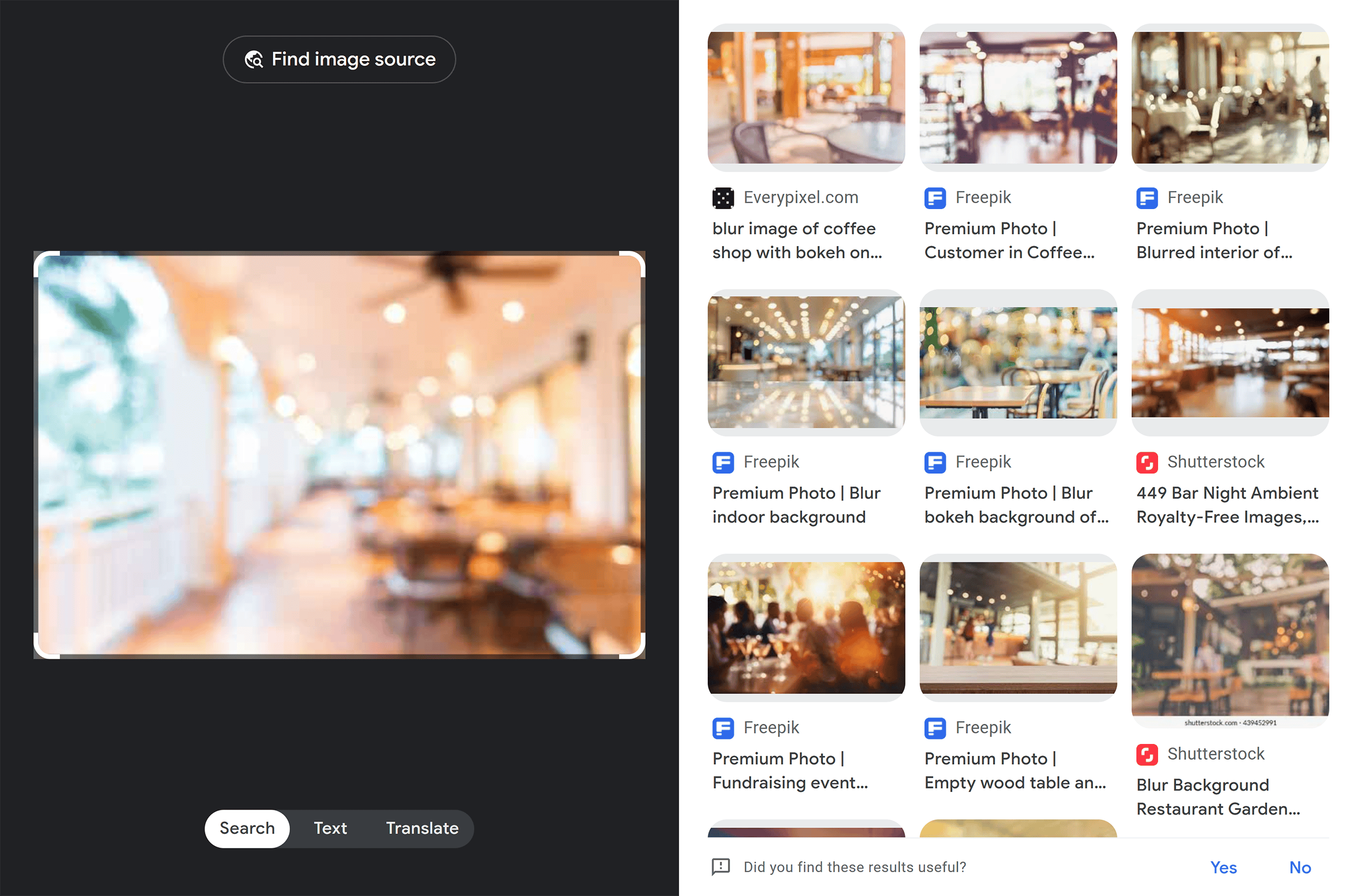 Google Lens – Use high quality images Google Lens – Use high quality images