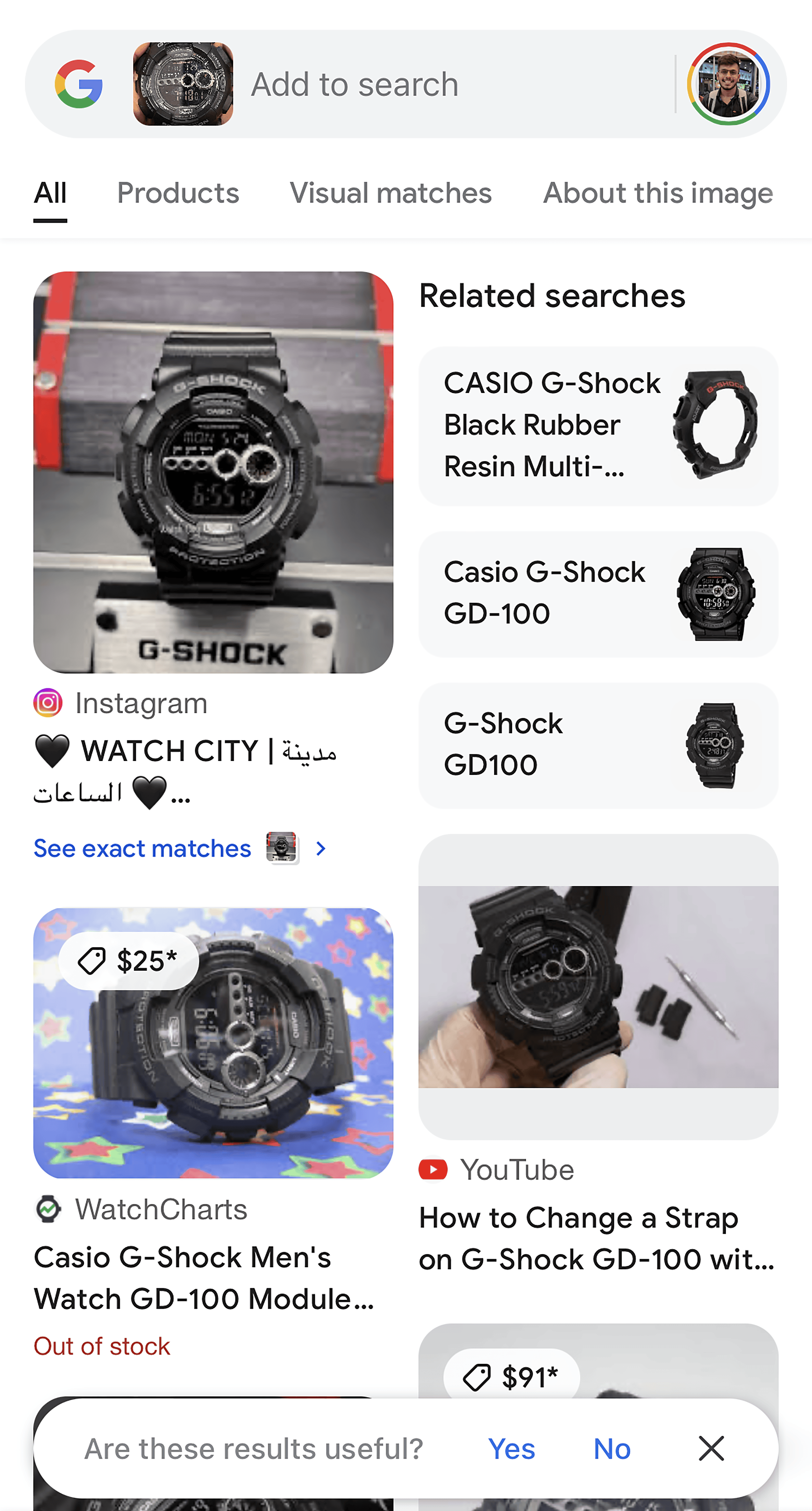 iOS – Google App – Image results iOS – Google App – Image results