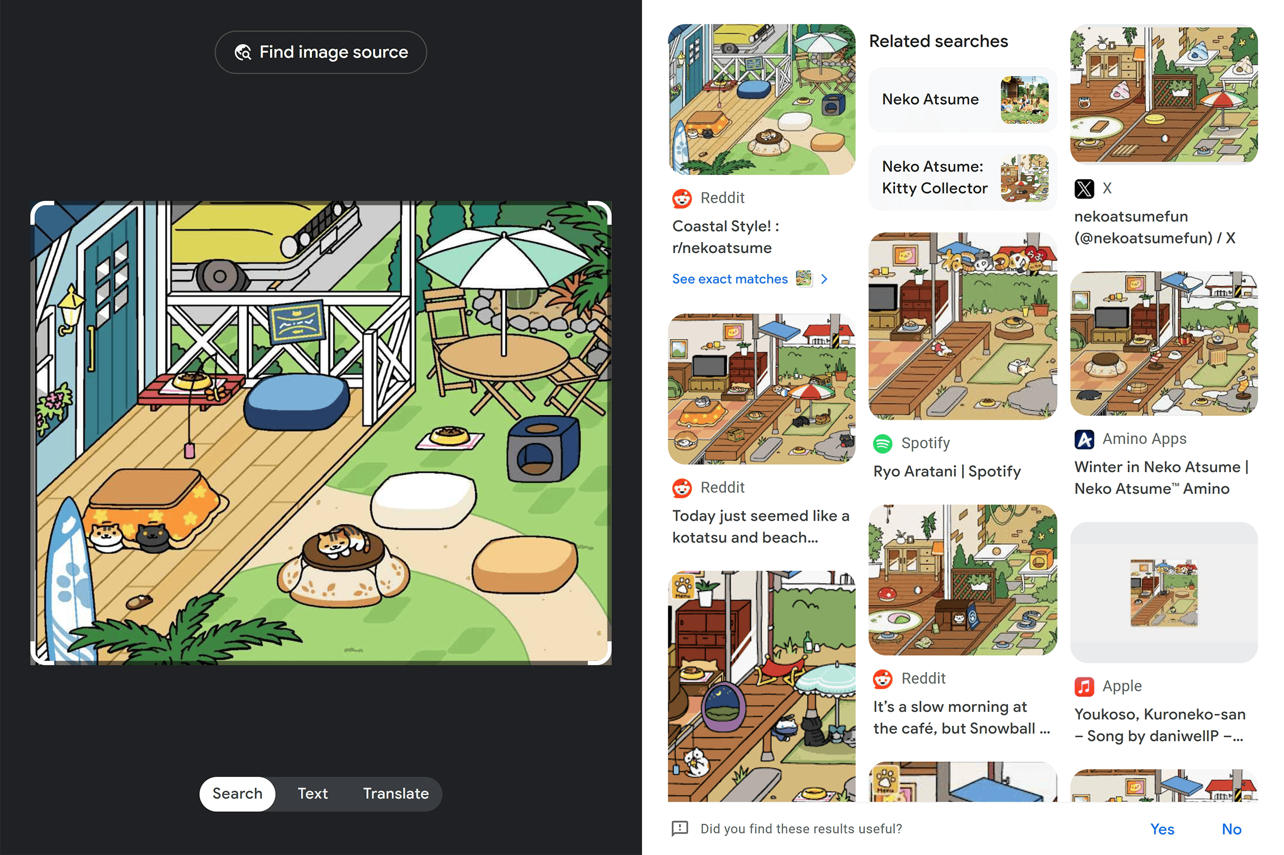 Neko Atsume – Google Lens results Neko Atsume – Google Lens results