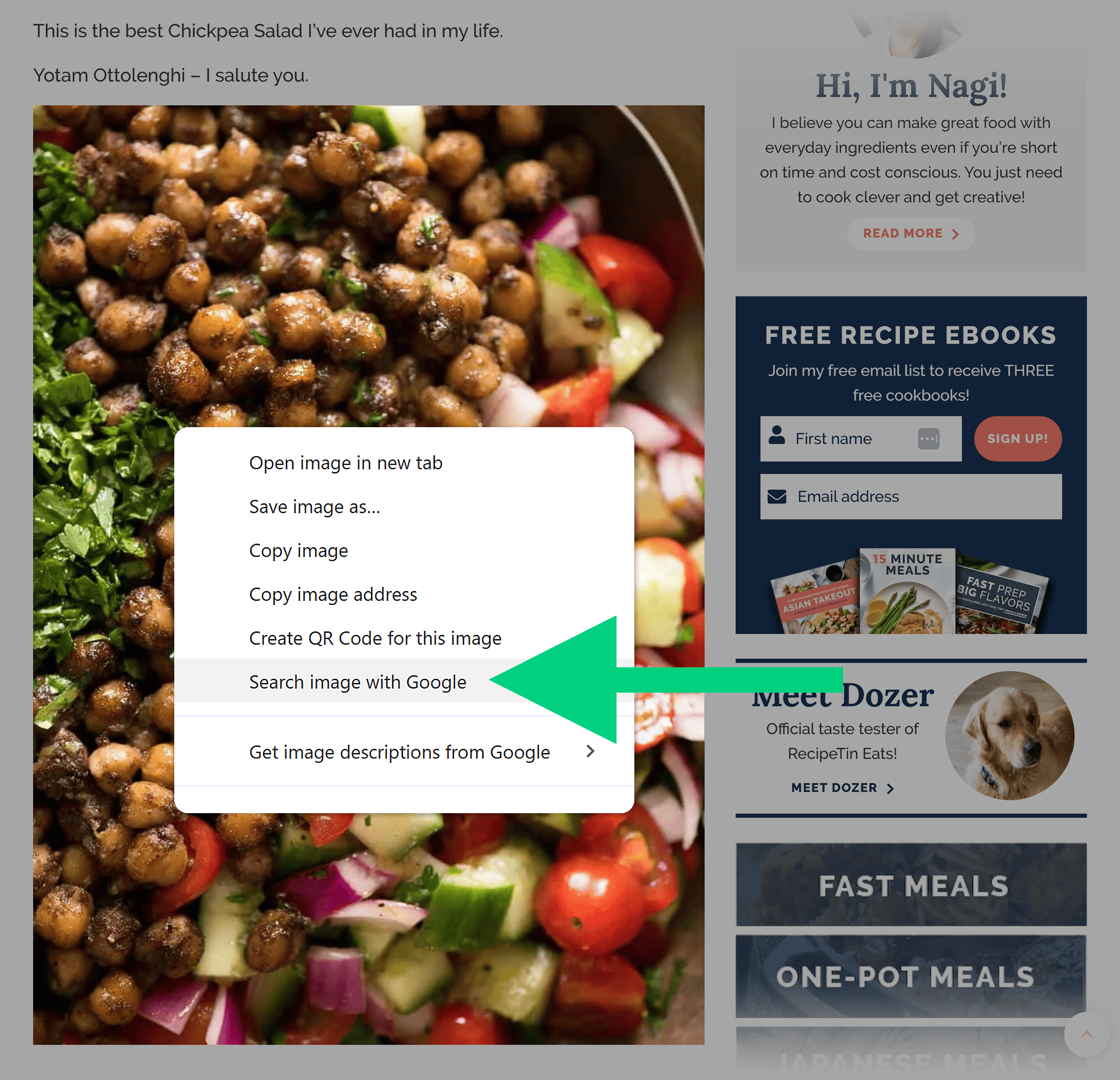 Right click – Search image with Google Right click – Search image with Google